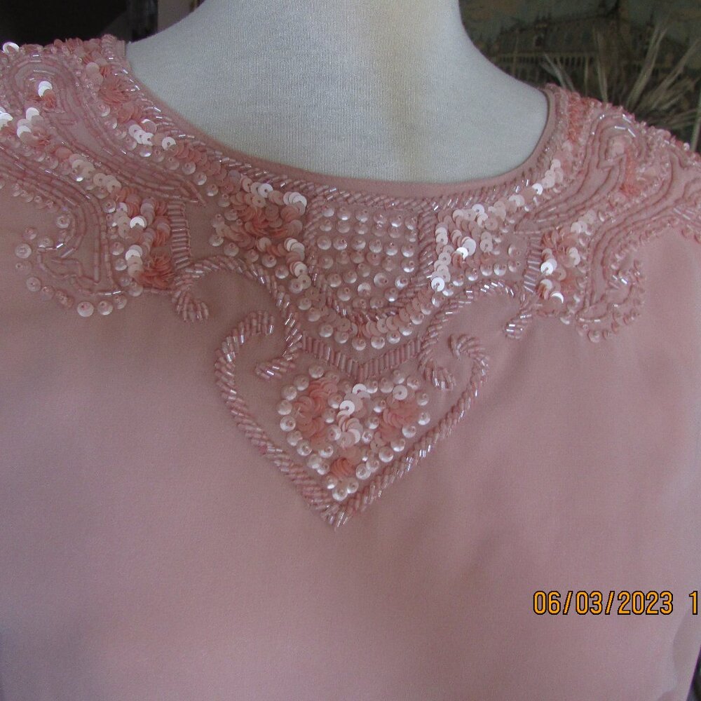 Dressy sequined dress
